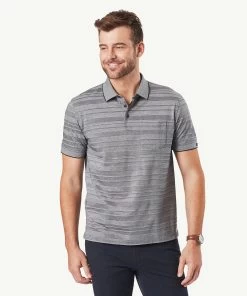 Smart Cotton Polo - Charcoal