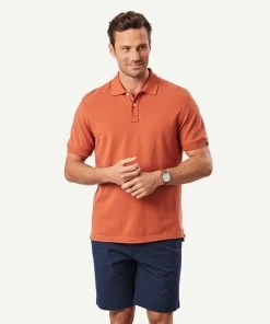 Classic Pique Polo - Clay