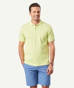 Classic Pique Polo - Lime