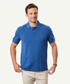 Classic Pique Polo - Deep Blue