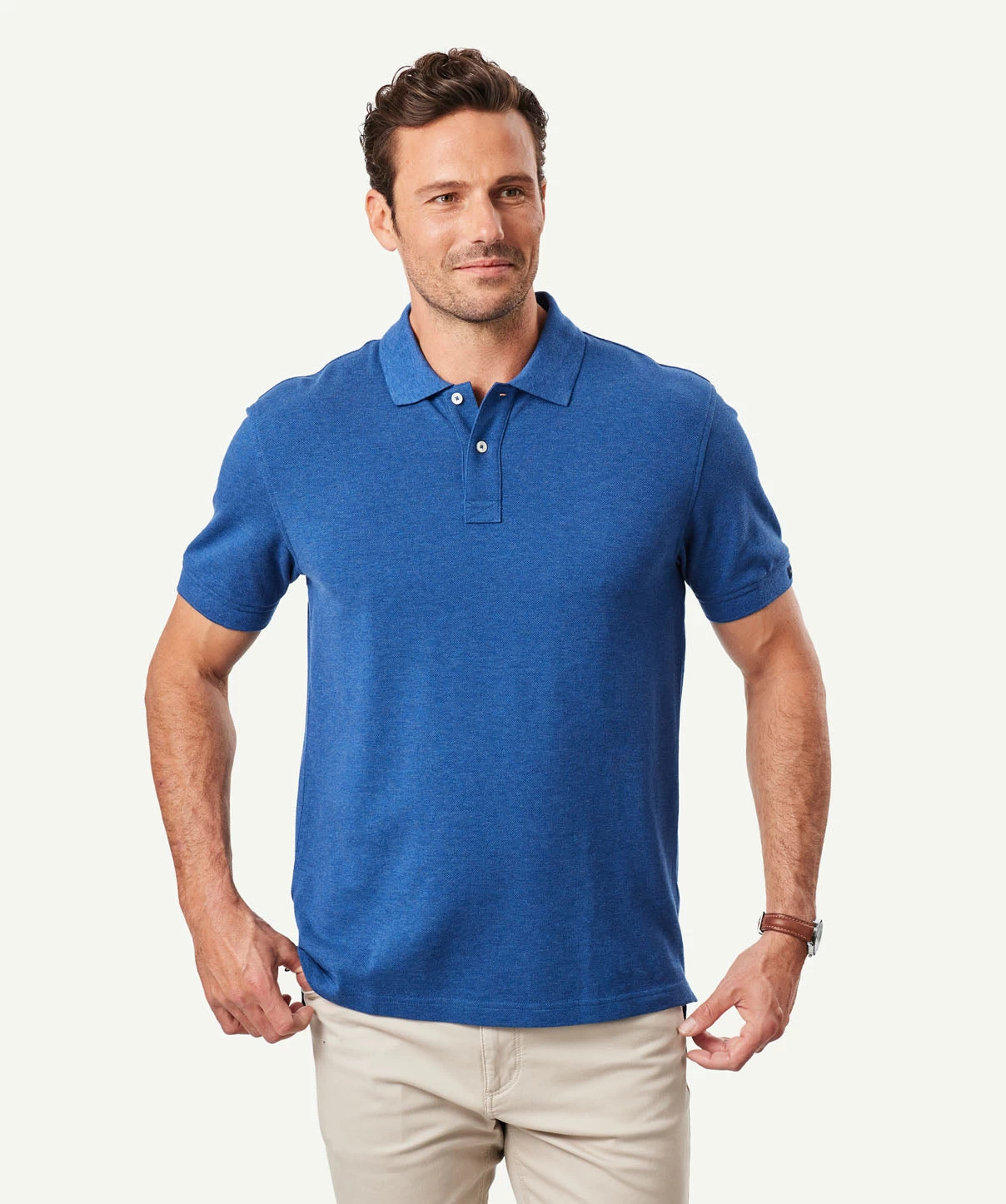 Classic Pique Polo - Deep Blue