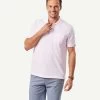 Oxford Pocket Polo Shirt - Pale Pink