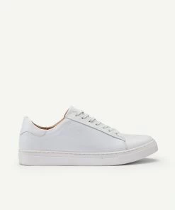 GAZMAN Leather Sneaker - White