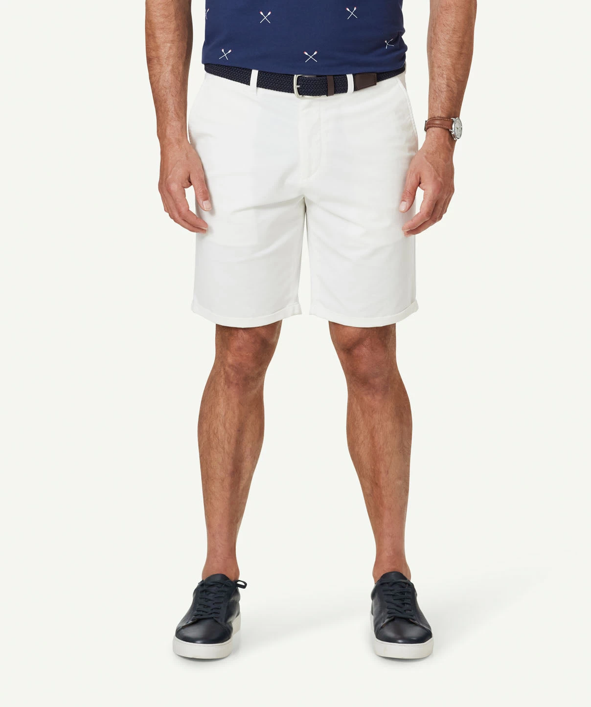 Modern Club Shorts - White