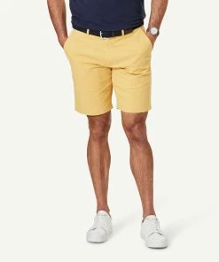 Comfort Twill Shorts - Washed Gold