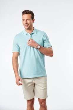Oxford Pocket Polo Shirt - Green