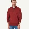 High Flex Half Zip Knit - Brick