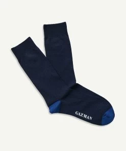 Textured Sock - Navy
