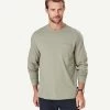 Long Sleeve Pocket T-shirt - Sage