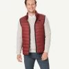 Lightweight Puffer Vest - Brick