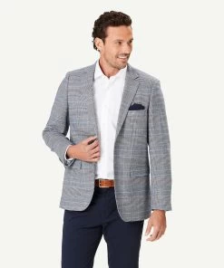 Prince Of Wales Check Sports Jacket - Multi Check