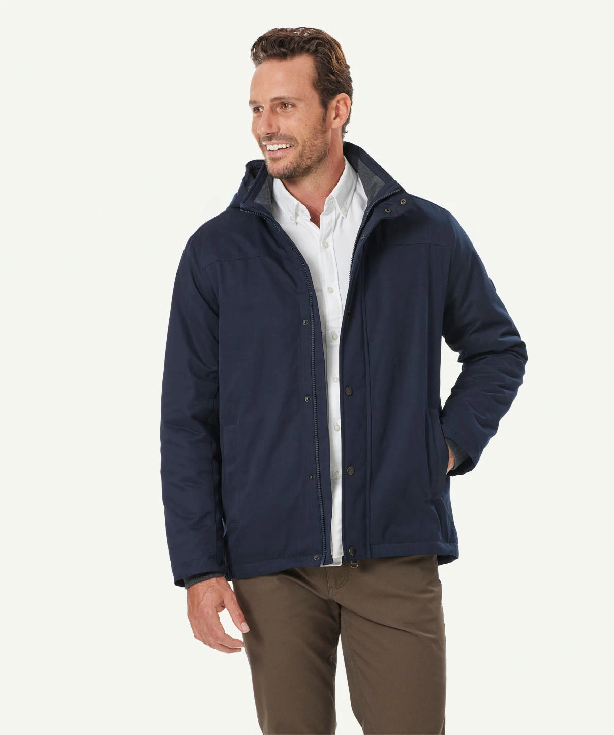 Stadium Jacket - Navy