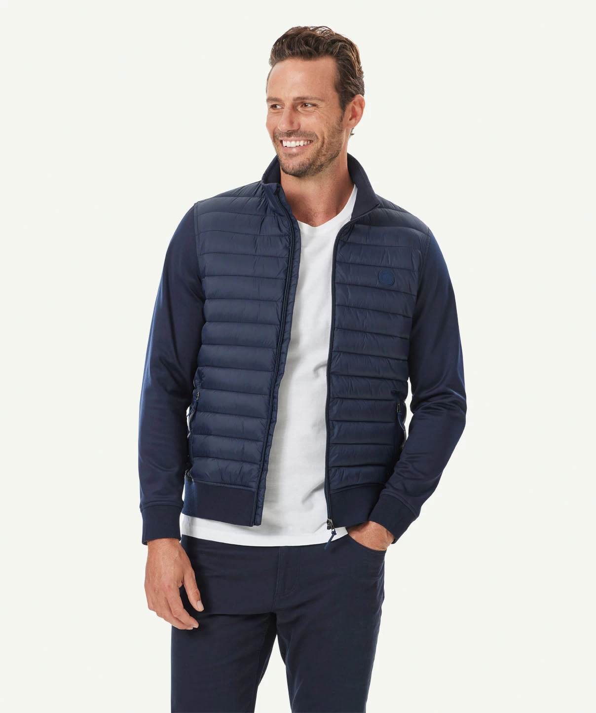 GAZFLEX Puffer Jacket - Navy