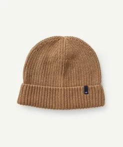 Cotton Rib Beanie - Whiskey