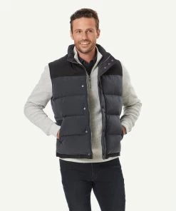Wilmot Panel Vest - Ash