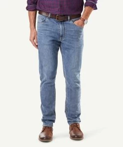 Authentic Hi Flex Modern Fit Jeans - Authentic Mid Wash