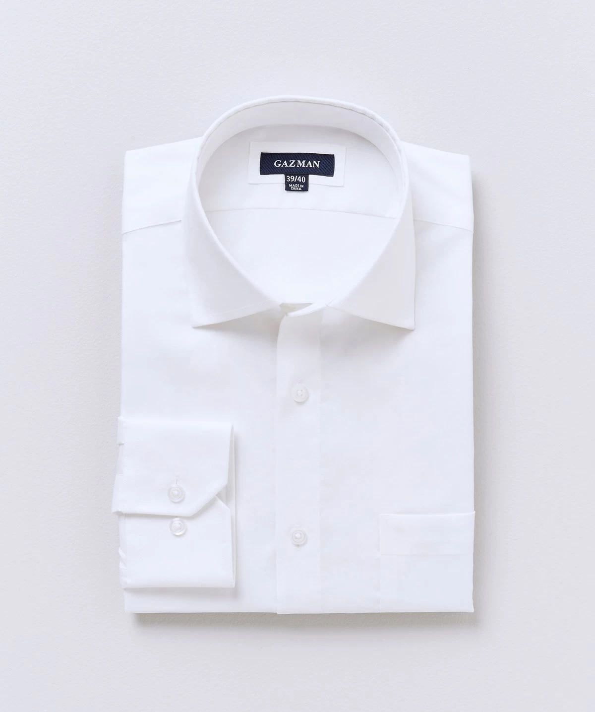 Performance Plain Business Shirt - White - Image 2