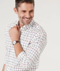 Easy Care Twill Multi Check Shirt - Multi Check
