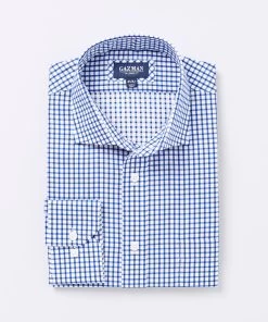 Tailored Fit Easy Care Business Shirt - Navy