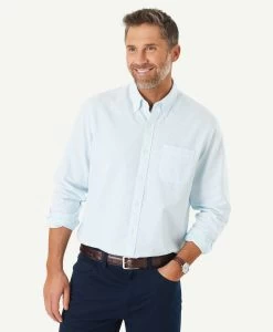 Casual Oxford Bengal Stripe Shirt - Mint