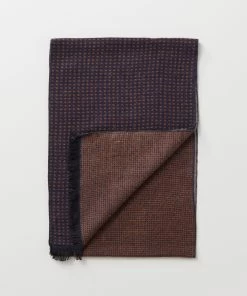 Variegated Dot Scarf - Tobacco