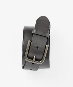 Weekend Leather Belt - Black