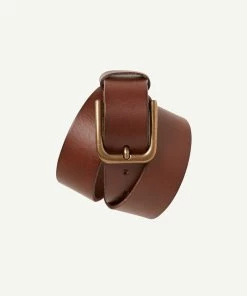 Weekend Leather Belt - Tan