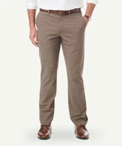 Comfort Chino Pants - Walnut