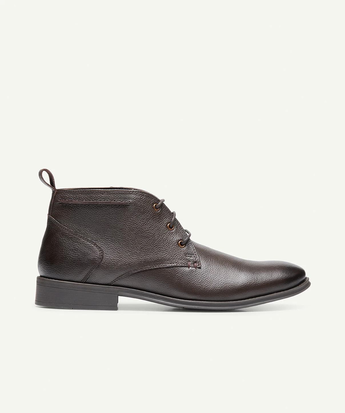 GAZMAN Leather Desert Boot - Chocolate - Image 2