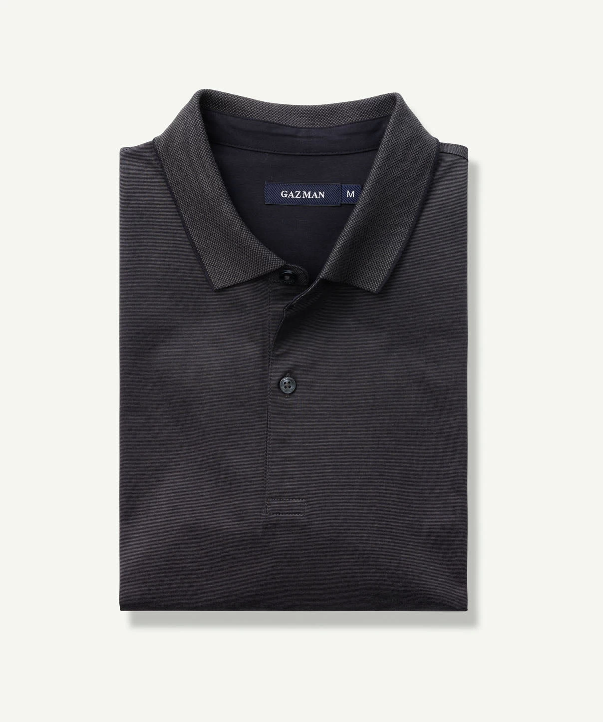 Smart Jaquard Pique Polo - Dark Olive - Image 2