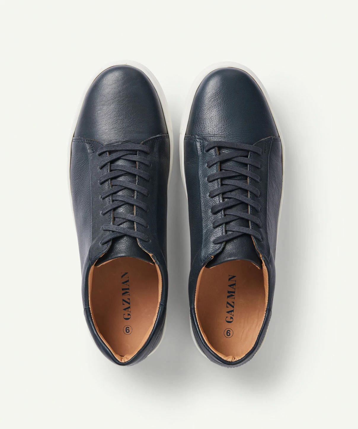 GAZMAN Leather Sneaker - Midnight - Image 2