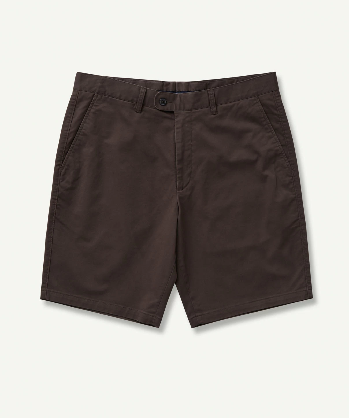 Comfort Twill Shorts - Chocolate - Image 2