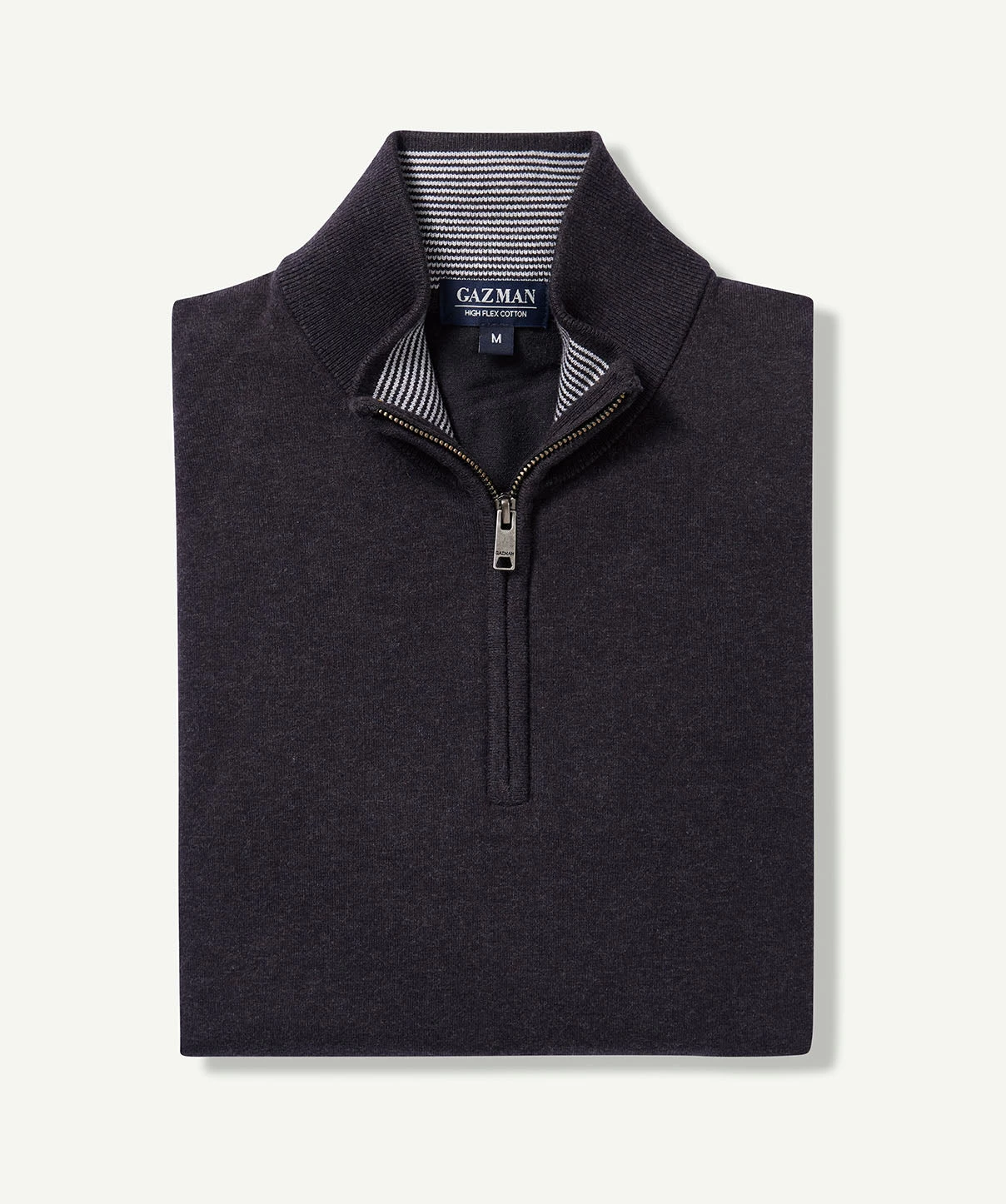 High Flex Half Zip Knit - Charcoal - Image 2