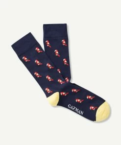 Non Tight Parrot Sock - Ink