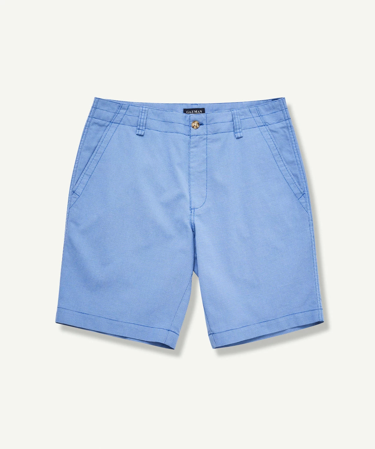 Active Houndstooth Shorts - Cornflower - Image 2