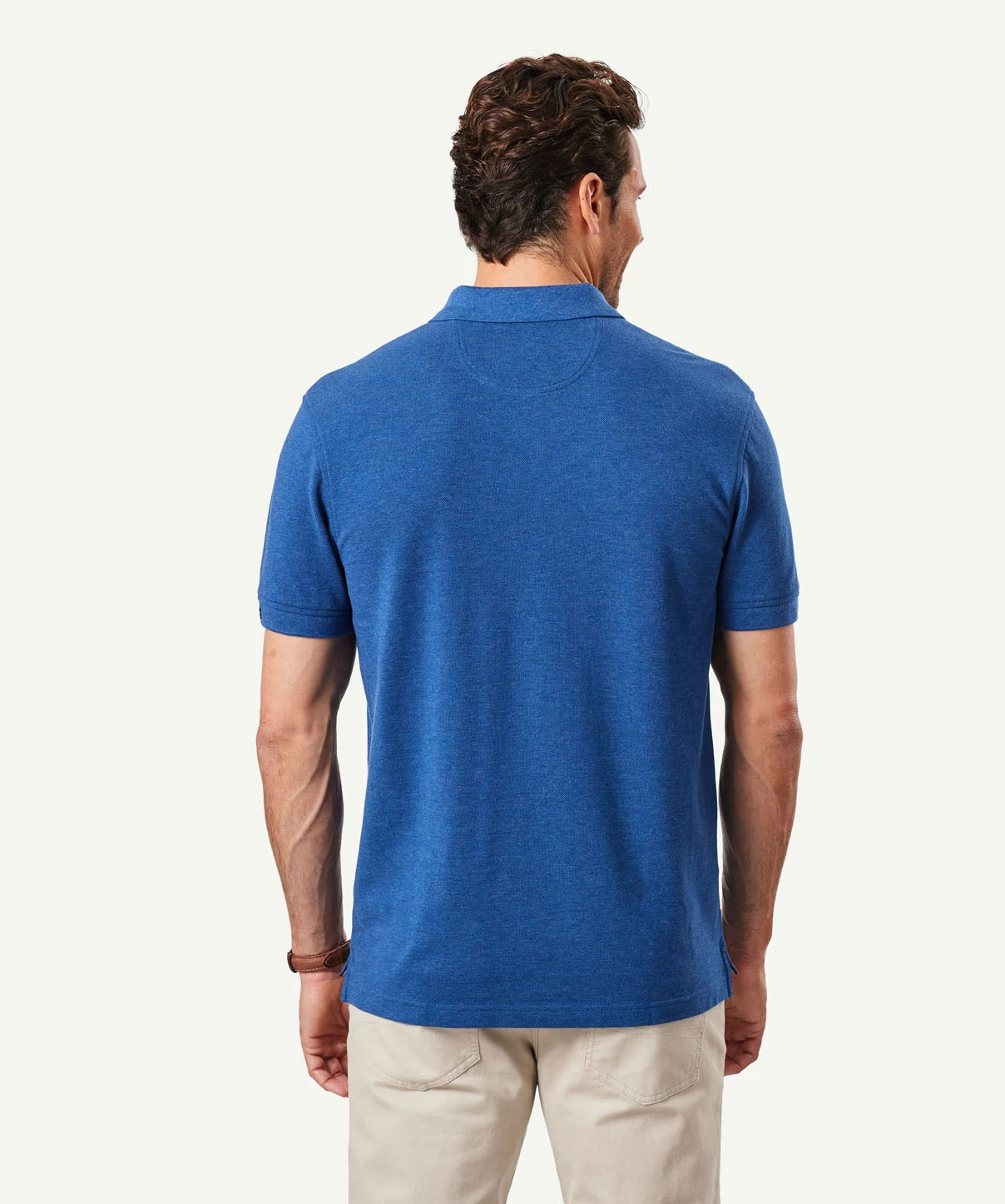 Classic Pique Polo - Deep Blue - Image 3