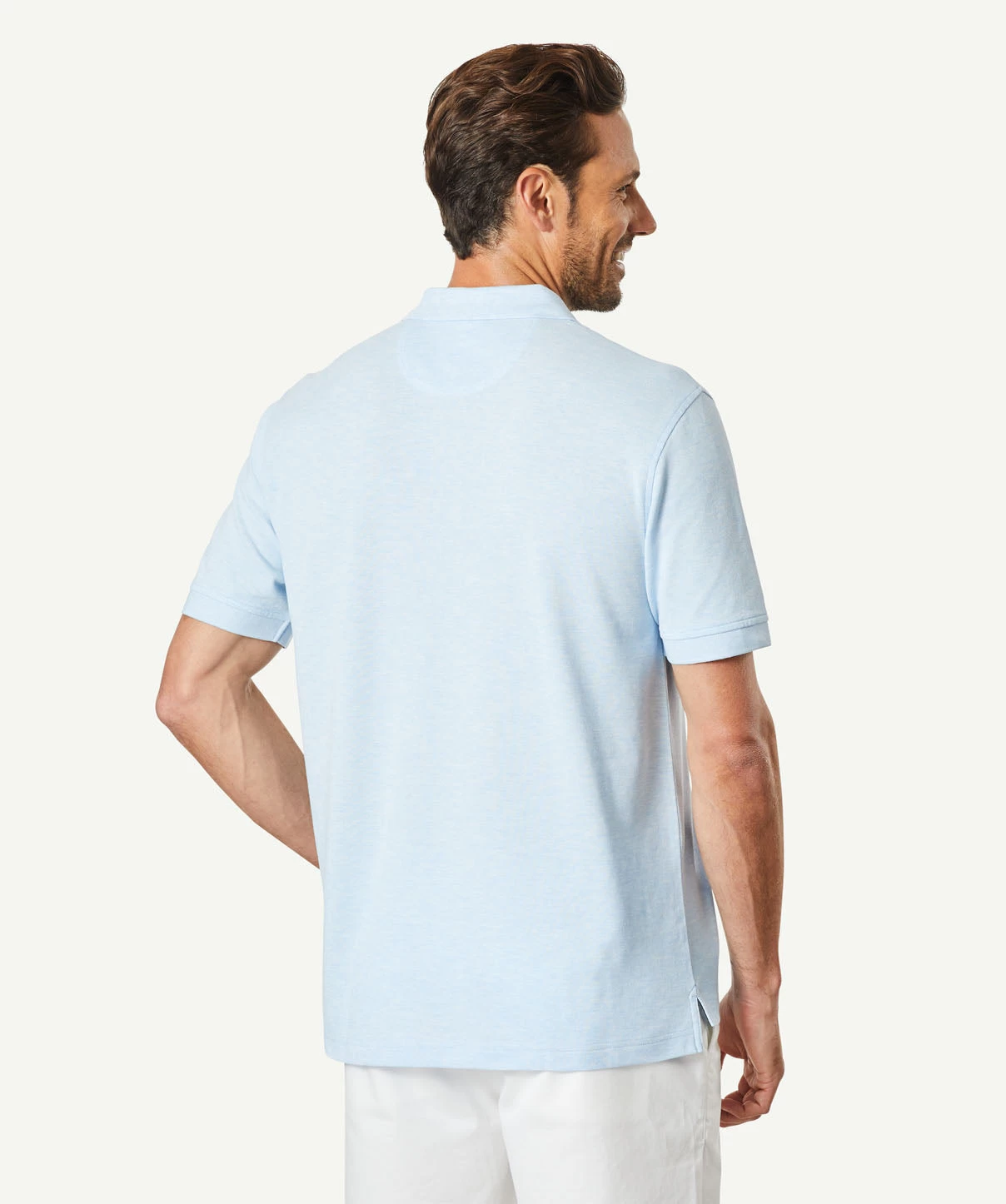 Classic Pique Polo - Cloud - Image 3