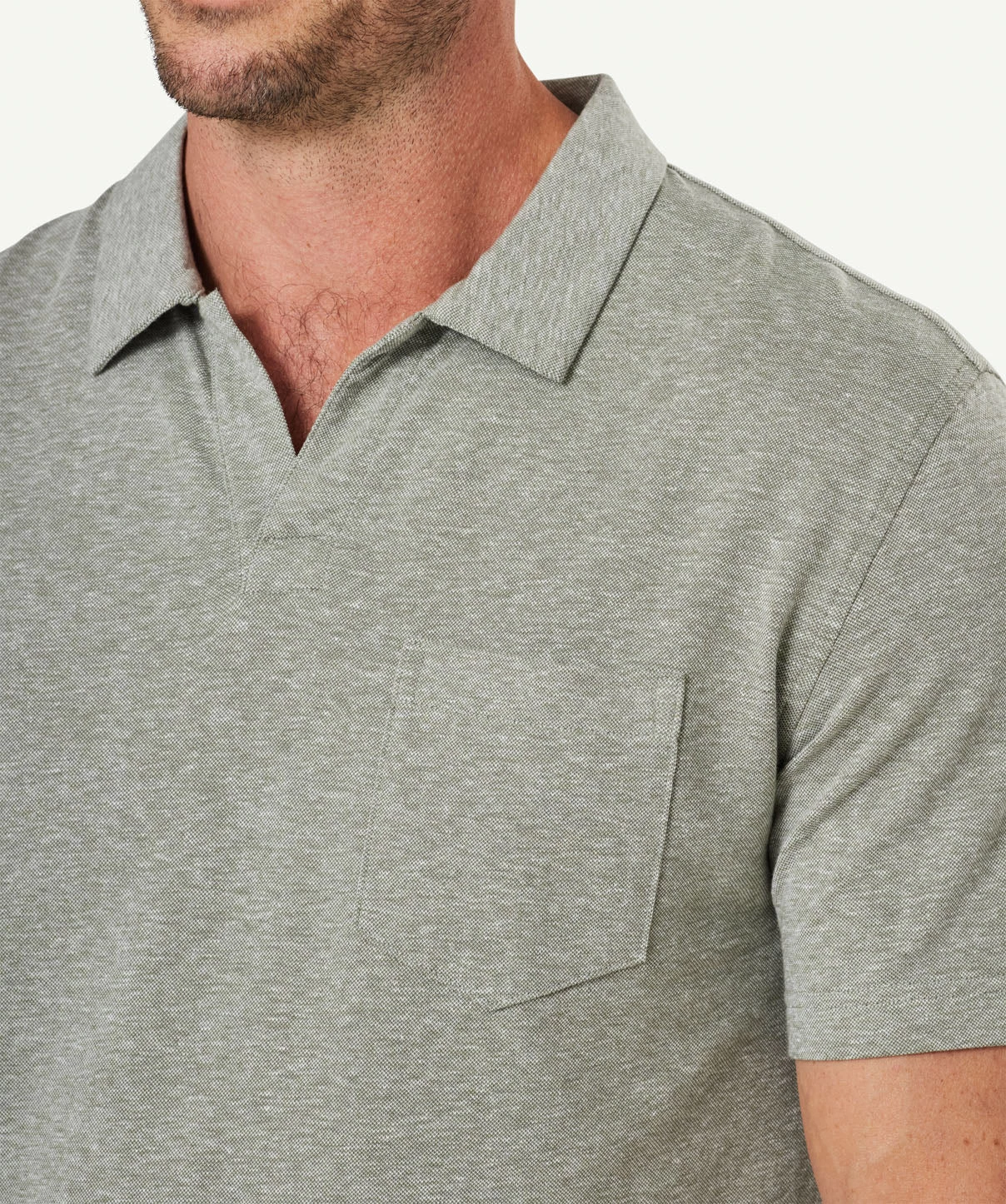 Resort Polo - Khaki - Image 4