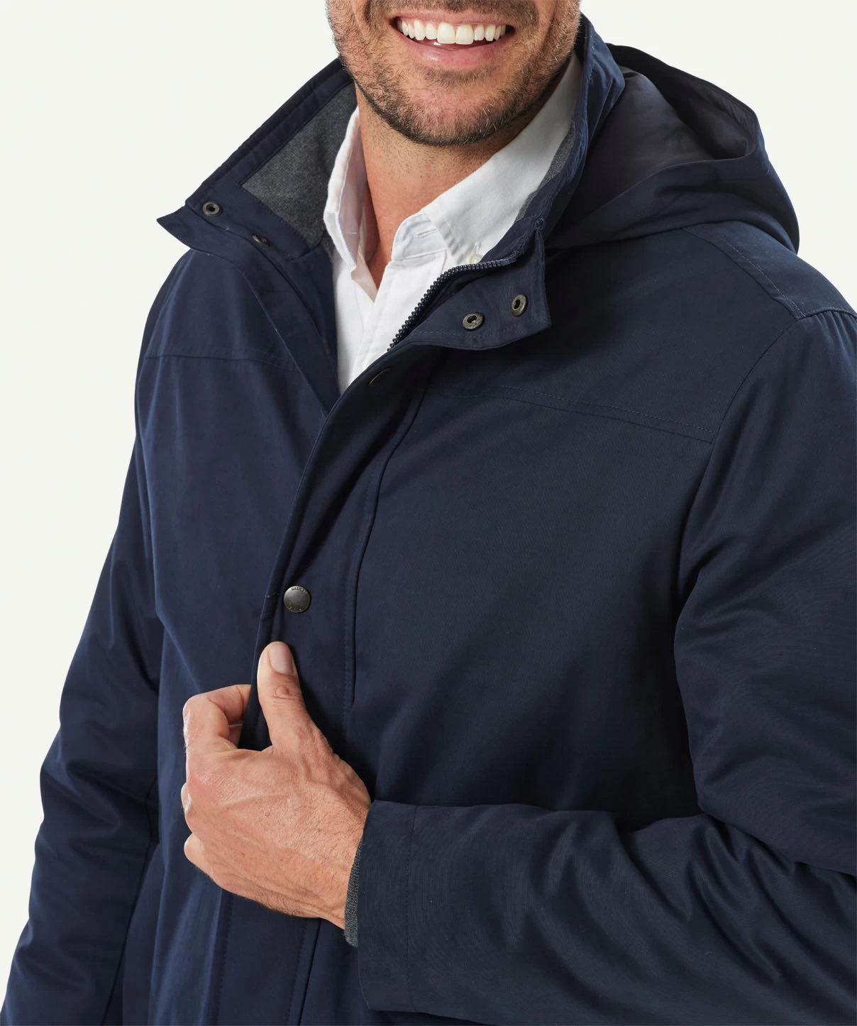 Stadium Jacket - Navy - Image 4