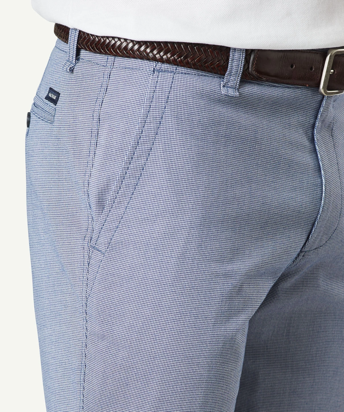 Active Houndstooth Shorts - Blue - Image 6