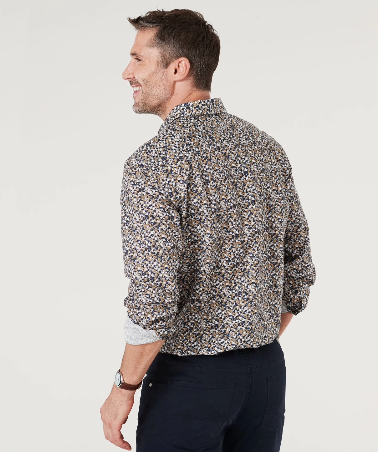 Floral Print Shirt - Autumn - Image 4