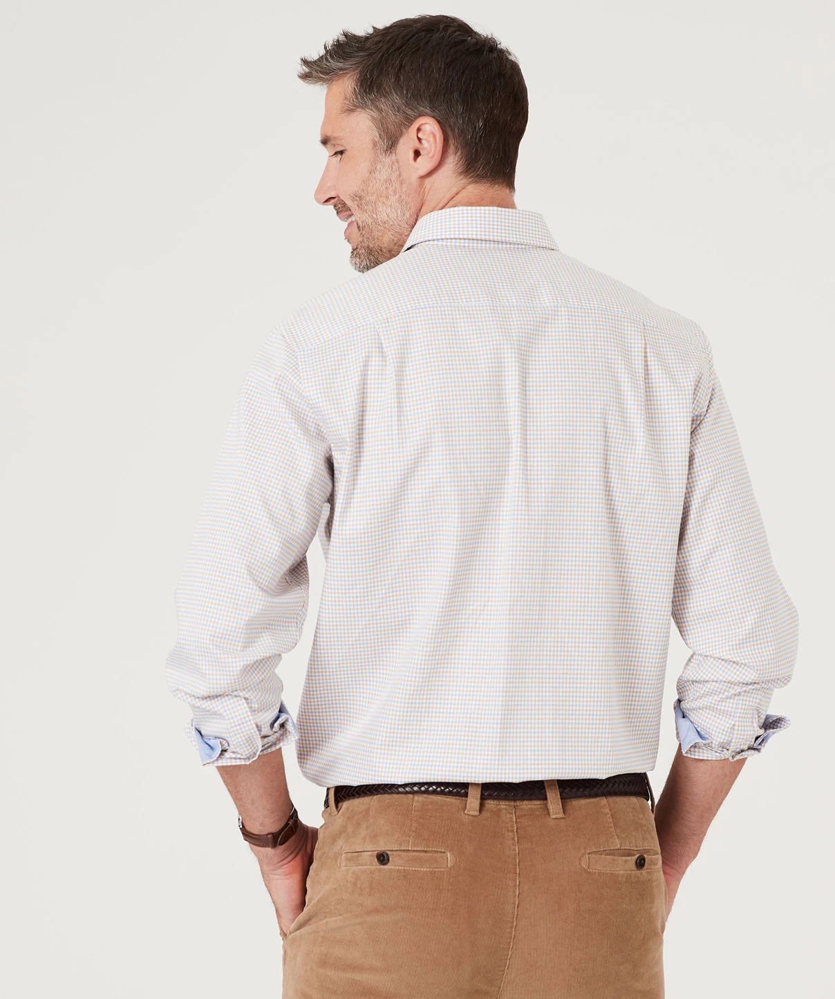 Easy Care Multi Check Shirt - Multi Check - Image 3