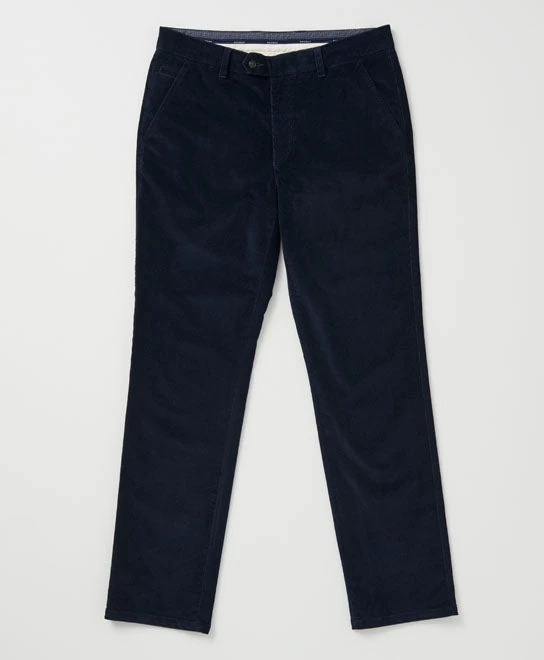 Stretch Fine Cord Pants - Navy - Image 9
