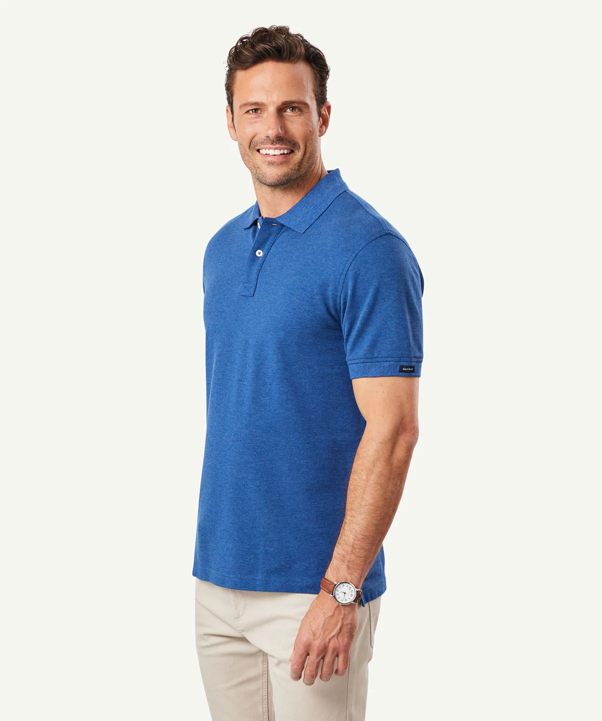 Classic Pique Polo - Deep Blue - Image 5