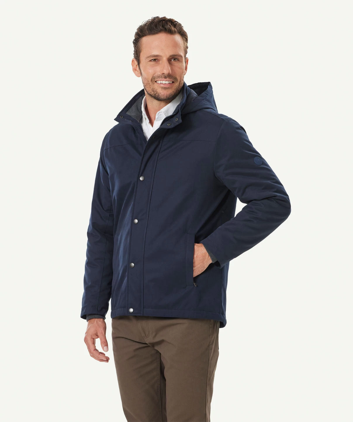 Stadium Jacket - Navy - Image 6
