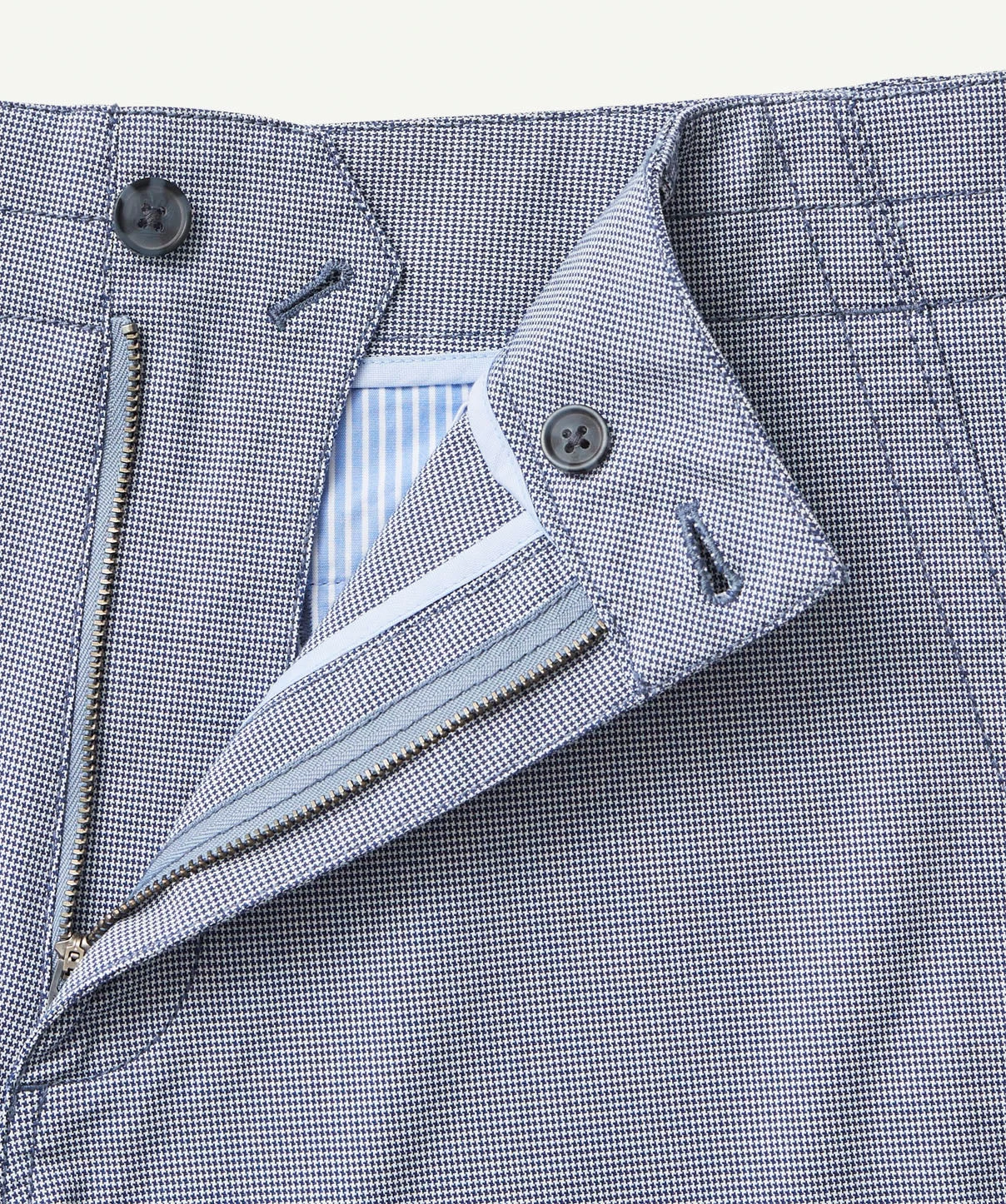 Active Houndstooth Shorts - Blue - Image 8