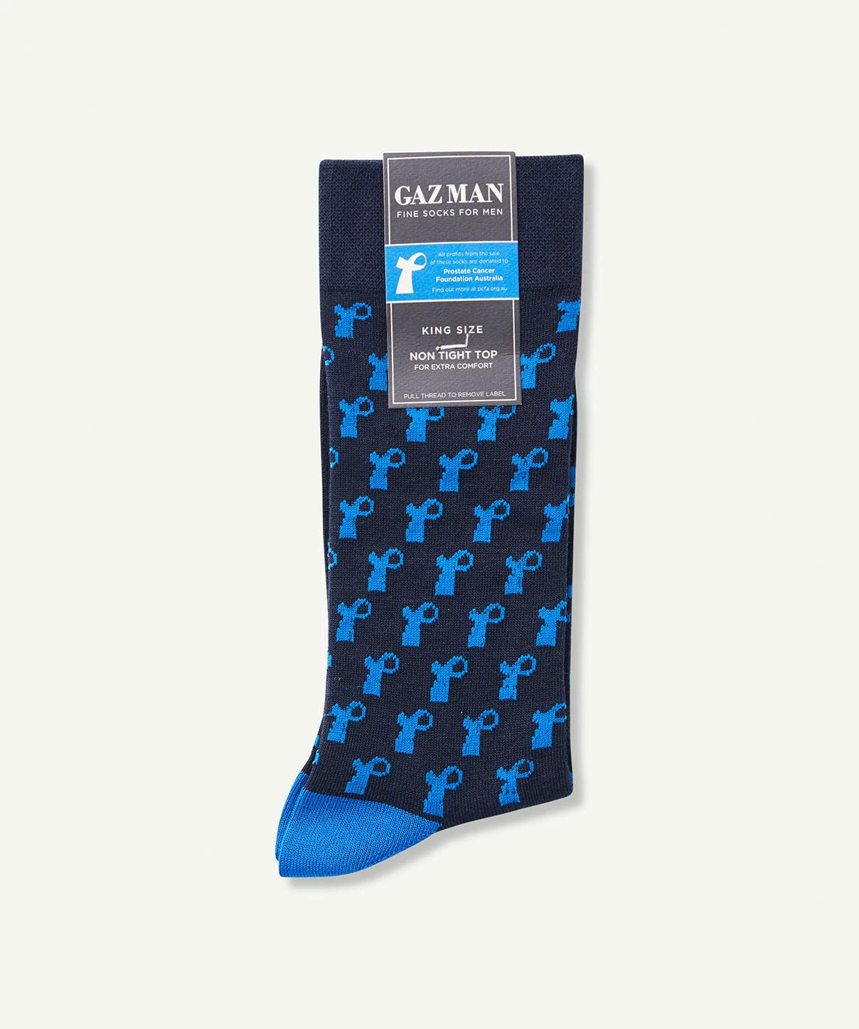 Non Tight PCFA Sock - Navy - Image 2