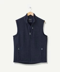 GAZFLEX Zip Through Vest - Navy